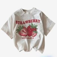 “Strawberry Active Lifestyle” Graphic Tee
